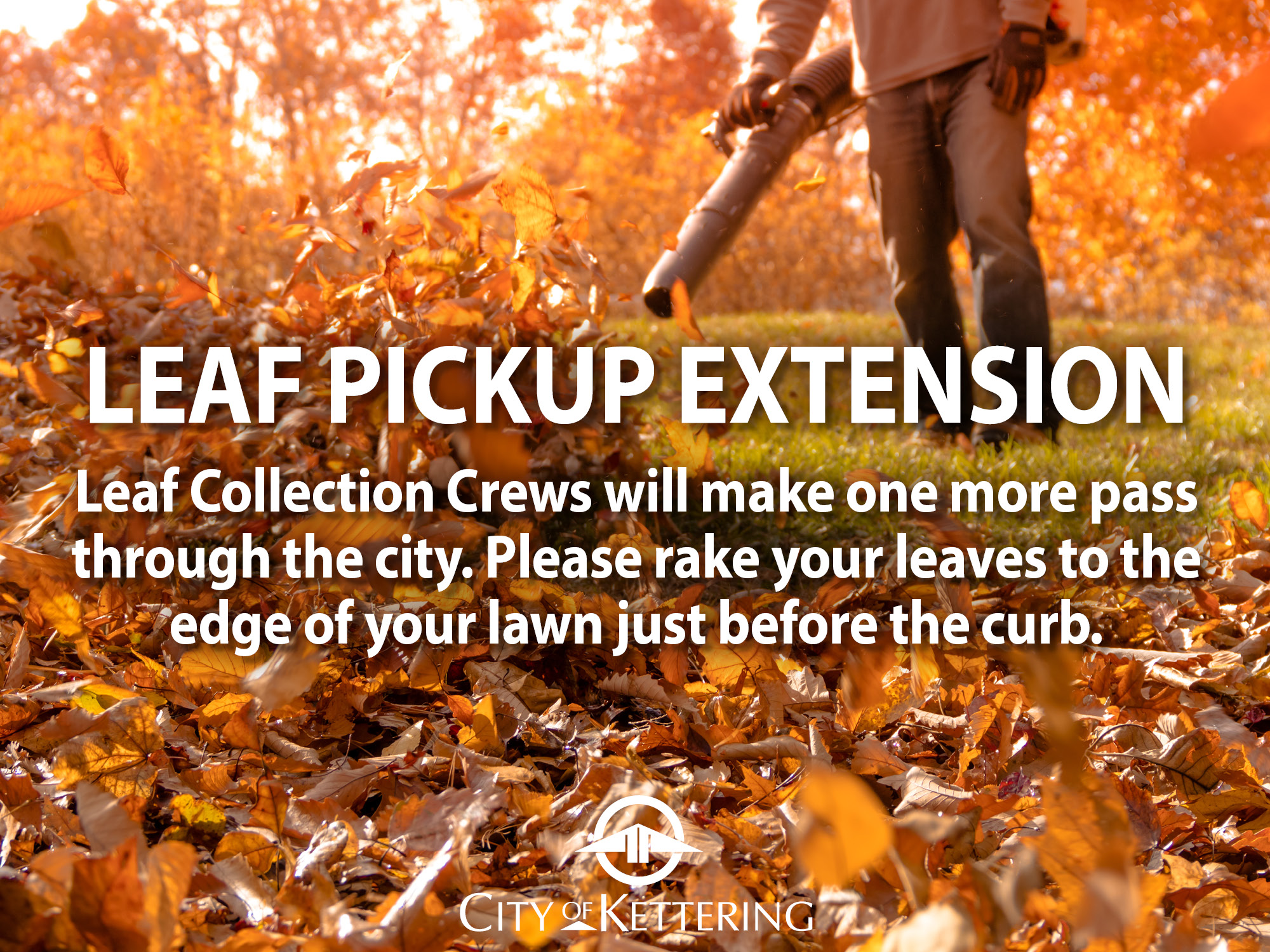 Leaf Collection Extension 2021 FB post Kettering