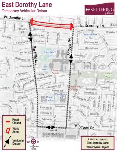 Road Closure Starting May 9 E. Dorothy Kettering