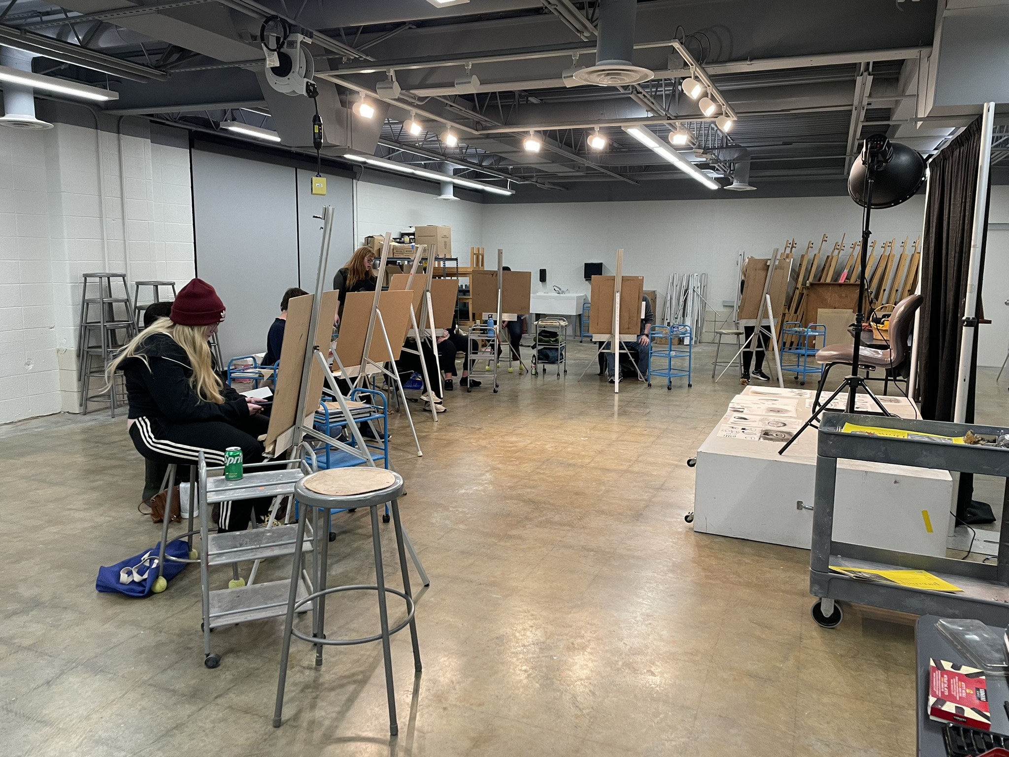 Rosewood Arts Center Drawing Studio.