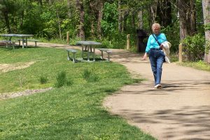 Woman in Park