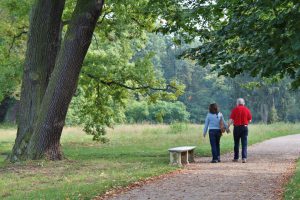 couple walking