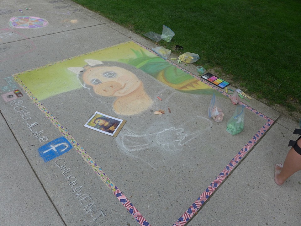 chalk art