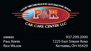 p and r car care logo