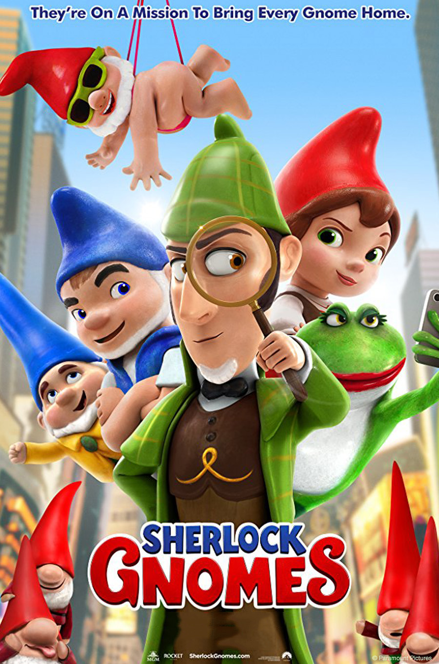 sherlock gnomes poster