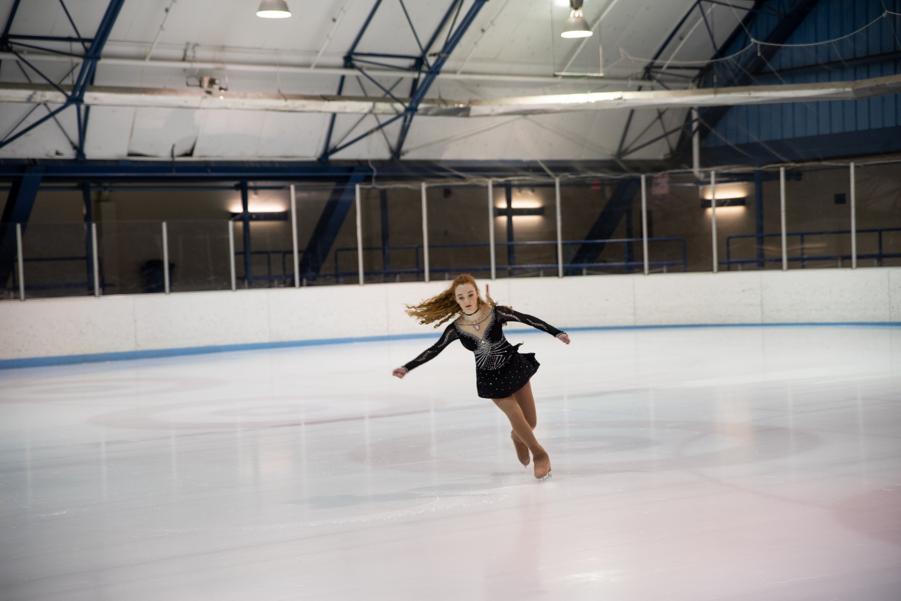 Ice skating