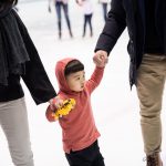 toddler ice skating