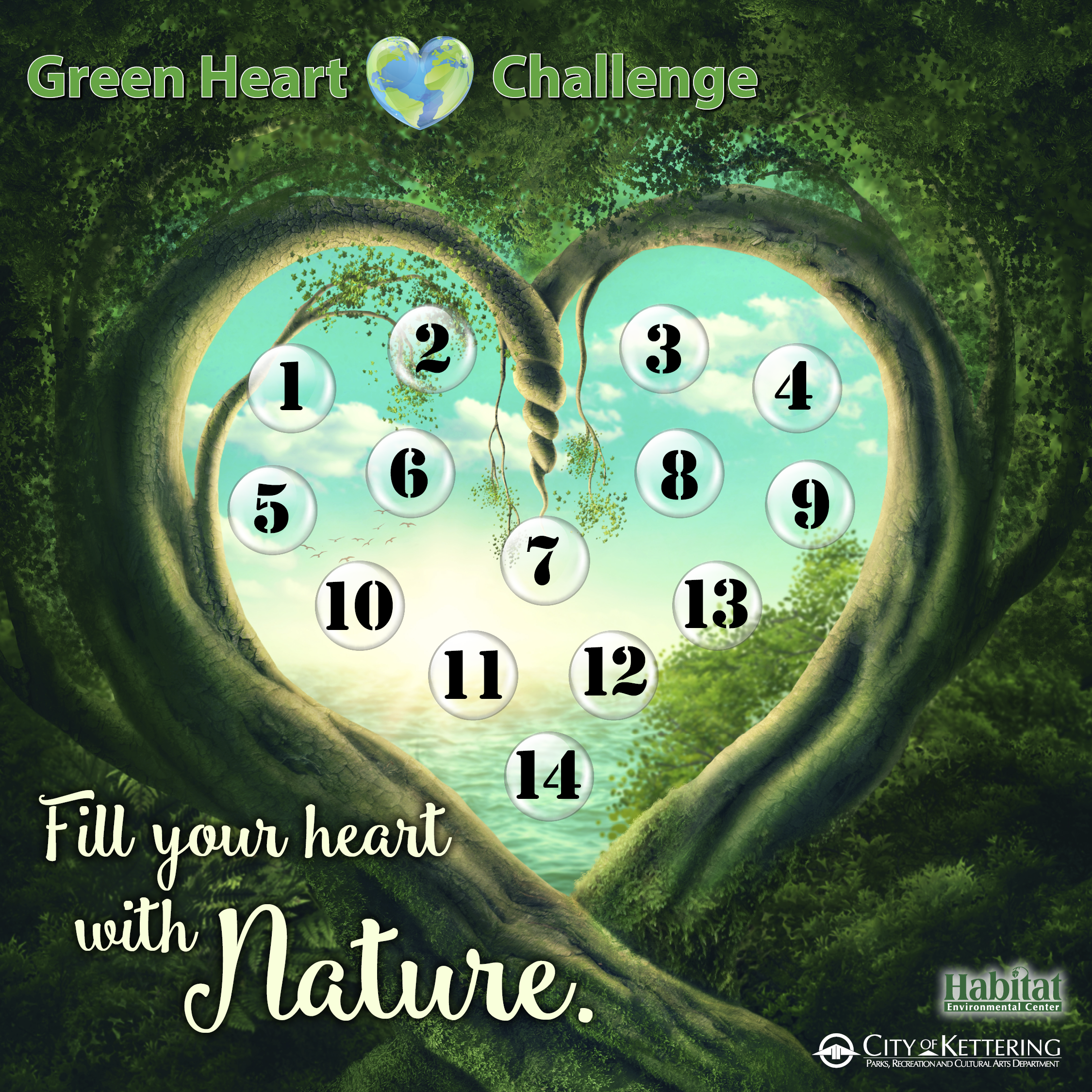 green heart graphic