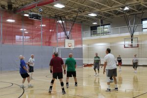 senior volleyball game