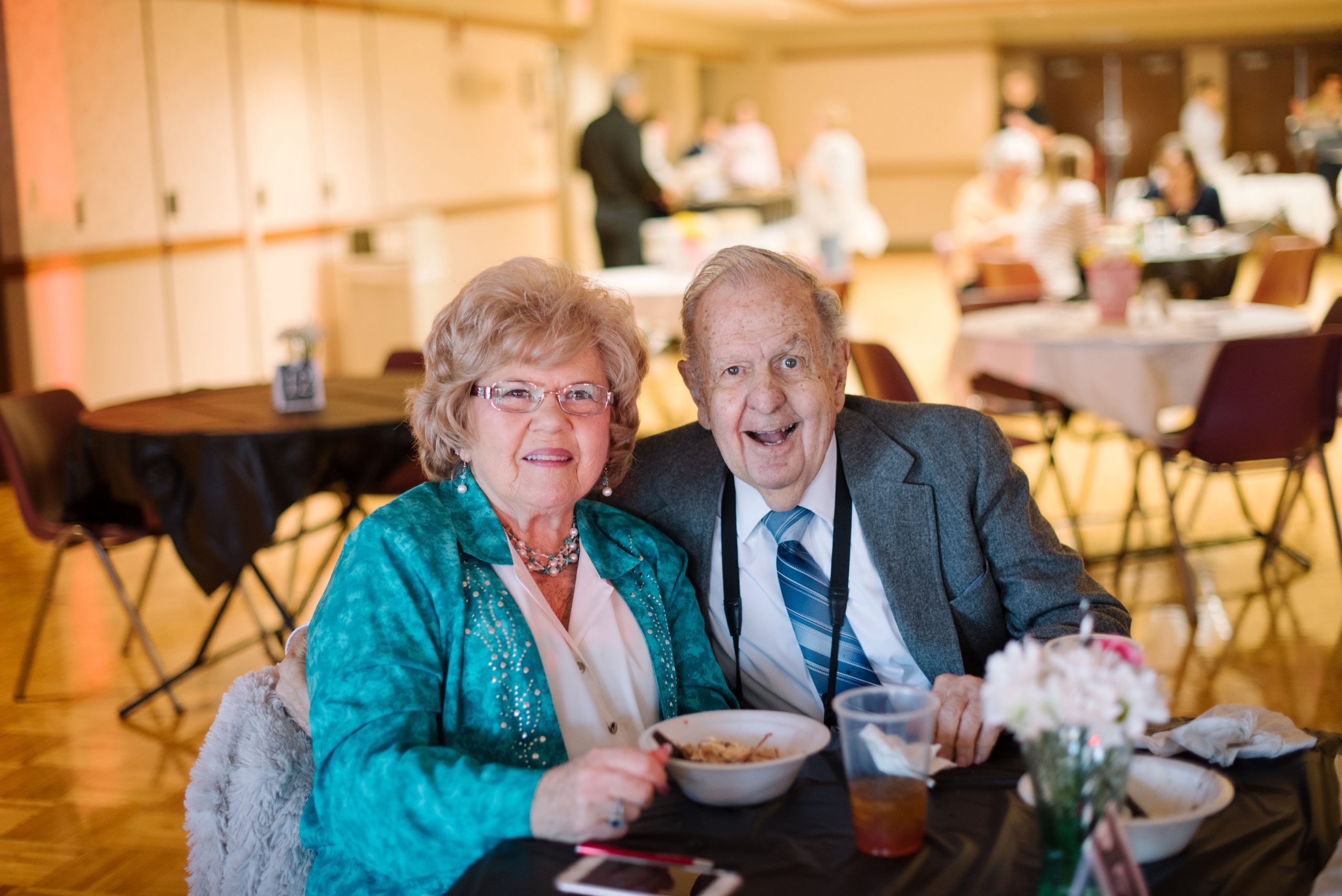 seniors at table