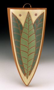 ceramic leaf