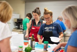 people cooking