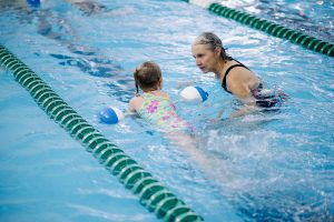 swimming lesson