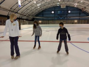 skating lesson