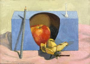 still life with apple