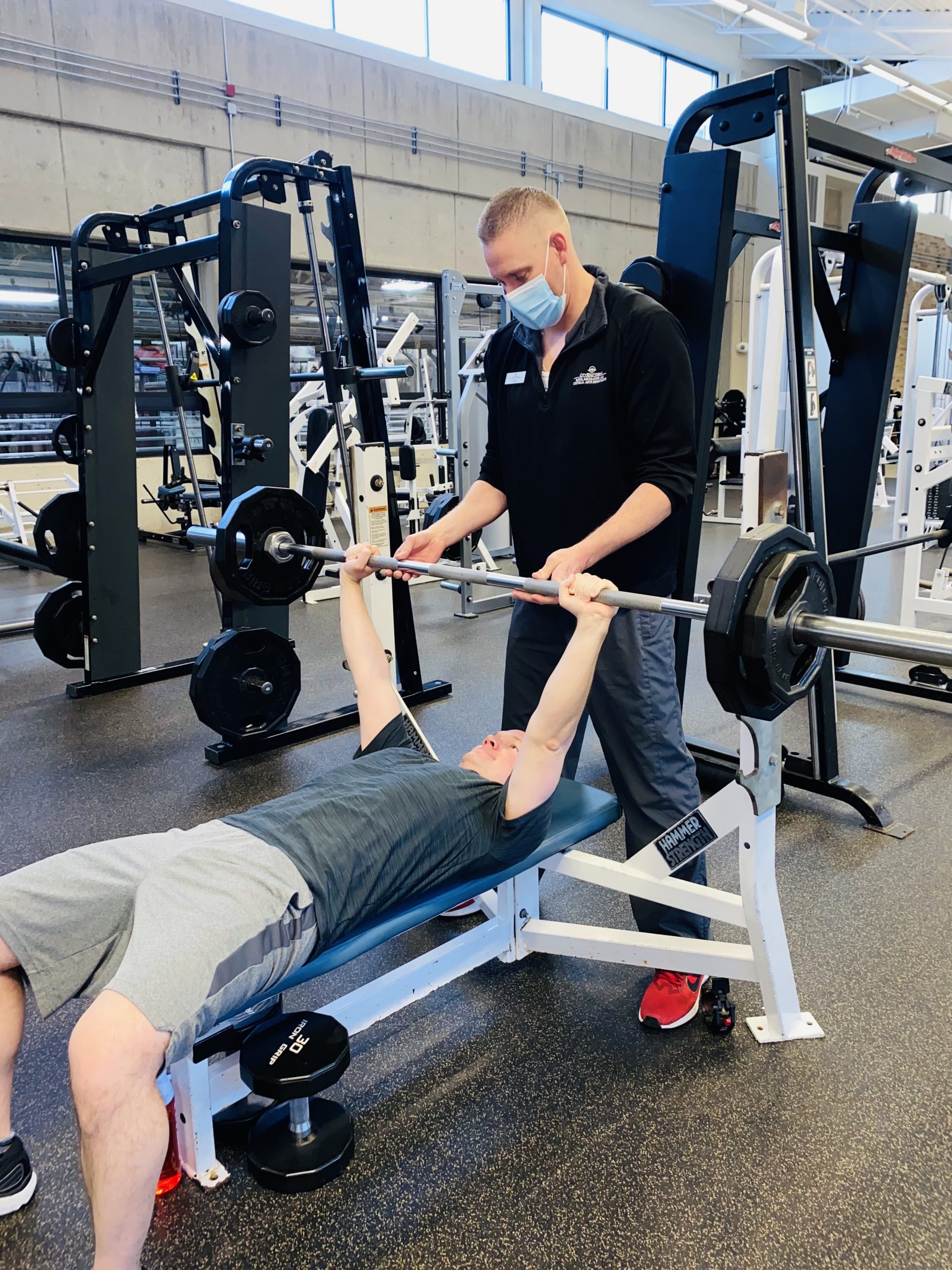 man working out