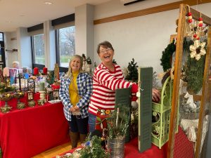 women at craft sale