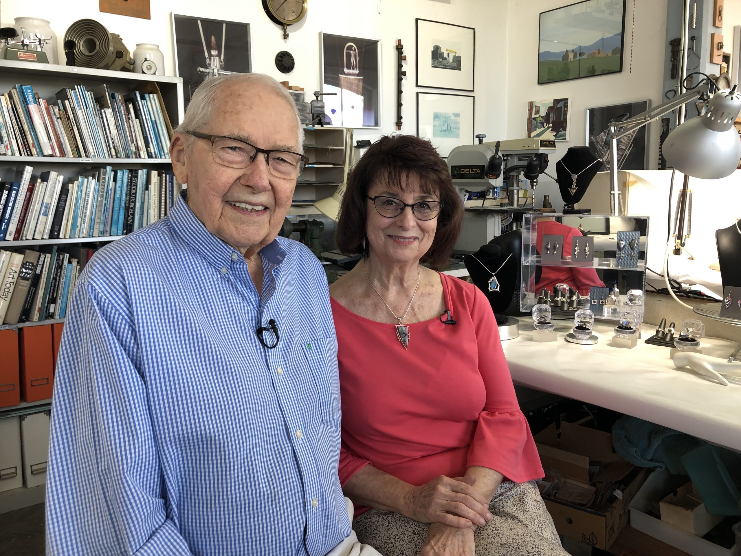 couple in studio