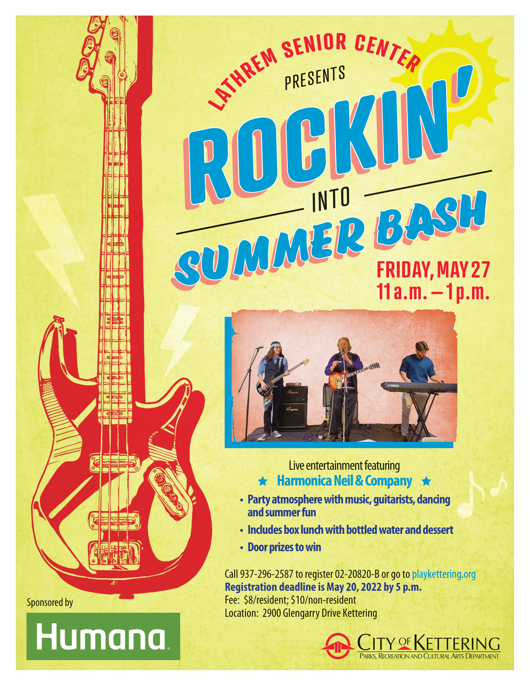 summer bash poster