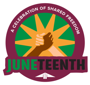 juneteenth event logo
