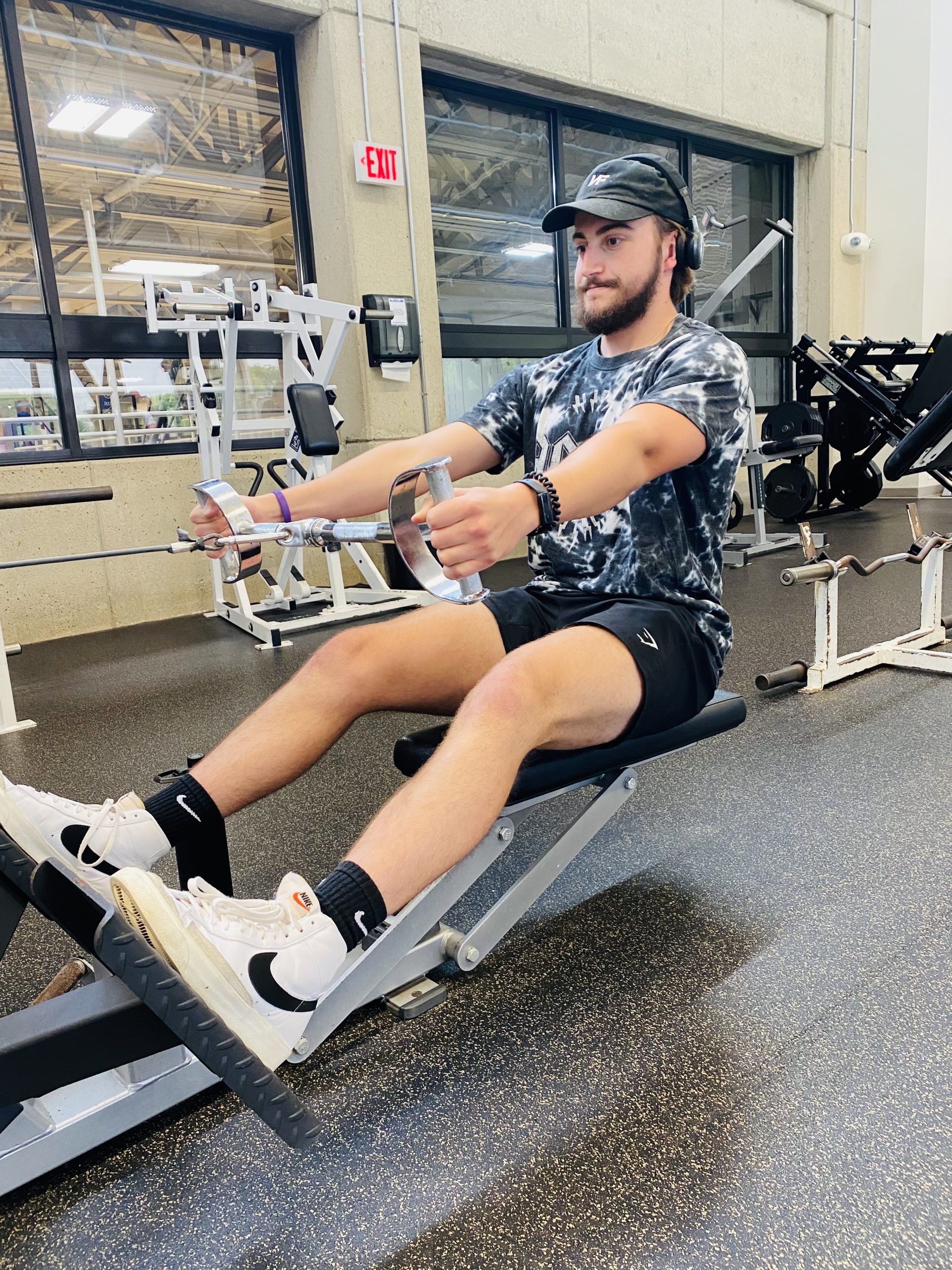 man working out