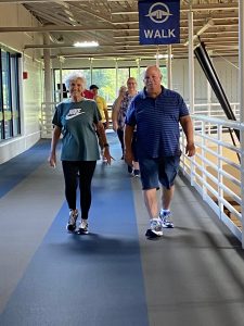 seniors walking