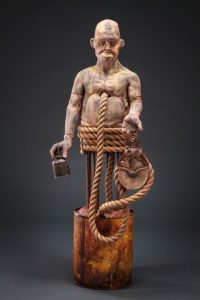 sculpture of man