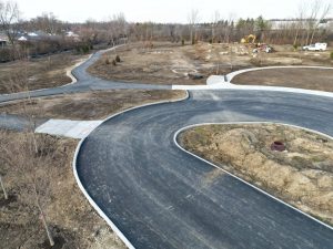 Gentile Nature Park progress January 2024.