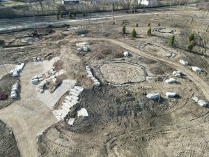 Gentile Nature Park progress February 2024.