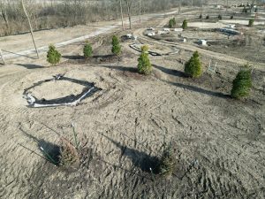 Gentile Nature Park progress February 2024.