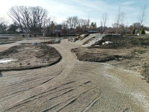 Gentile Nature Park progress February 2024.