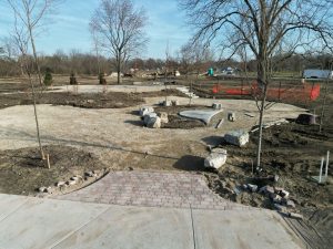 Gentile Nature Park progress February 2024.