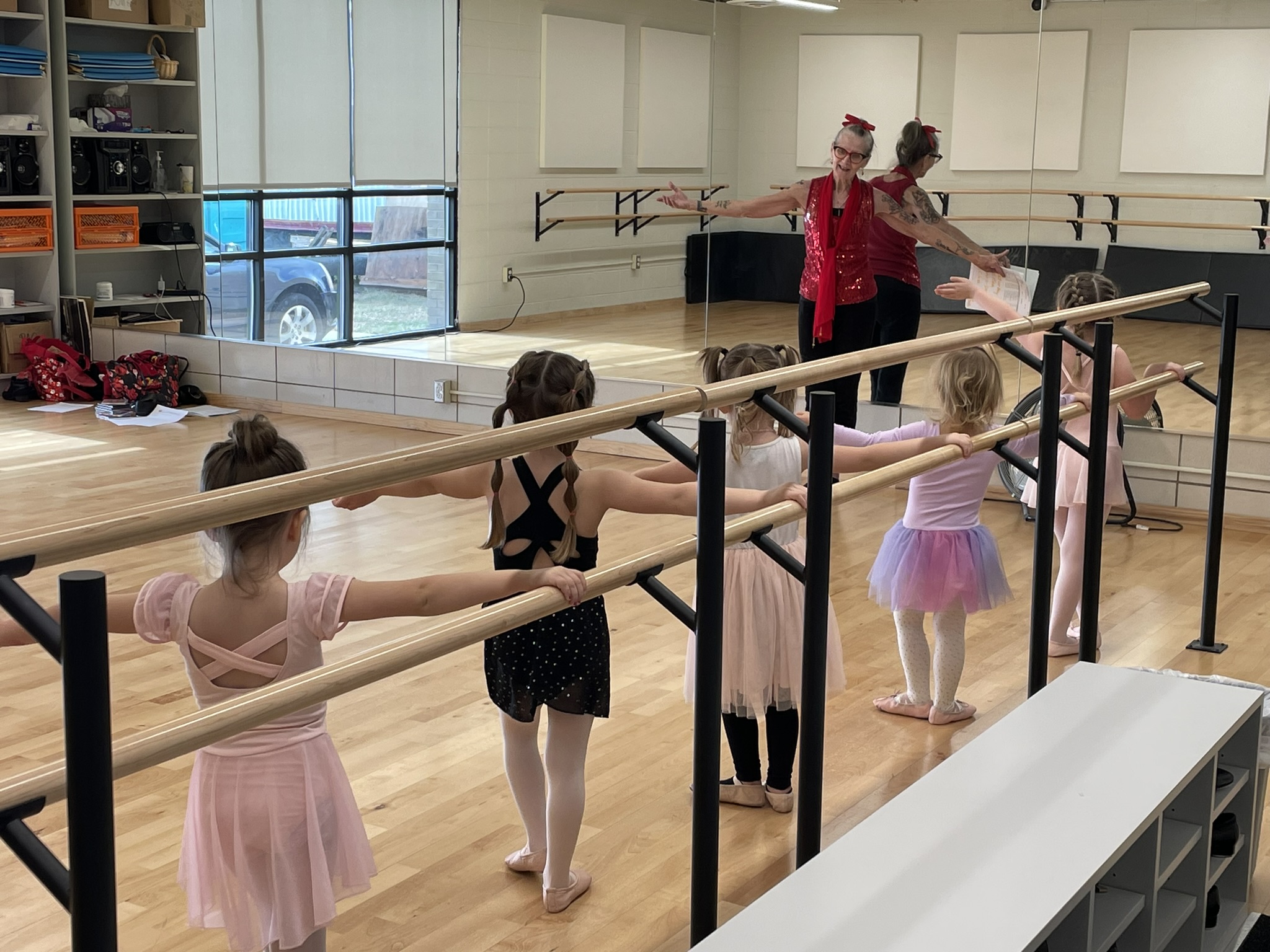 The Dance Studio at Rosewood Arts Center.