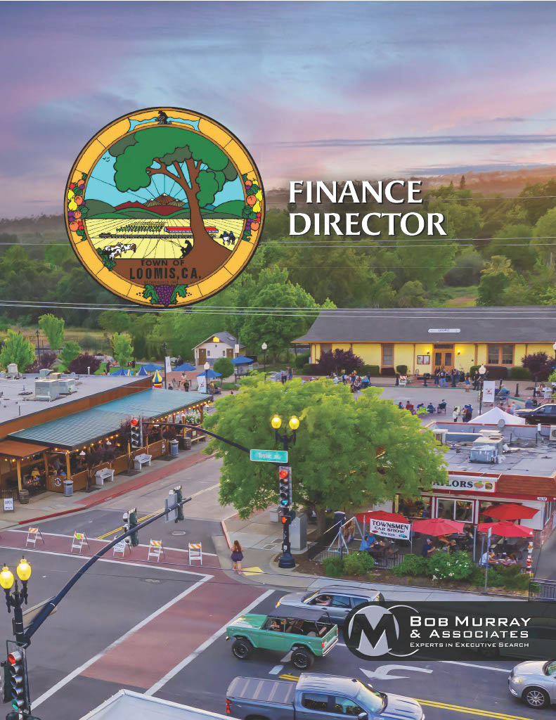 Town Seeking to Hire Finance Director - Loomis, CA