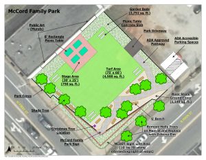 McCord Family Park Site Plan