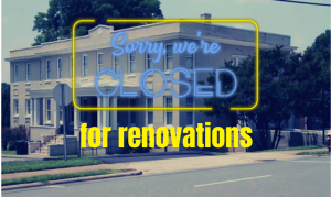 Community center closed for renovations art