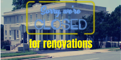 Community center closed for renovations art