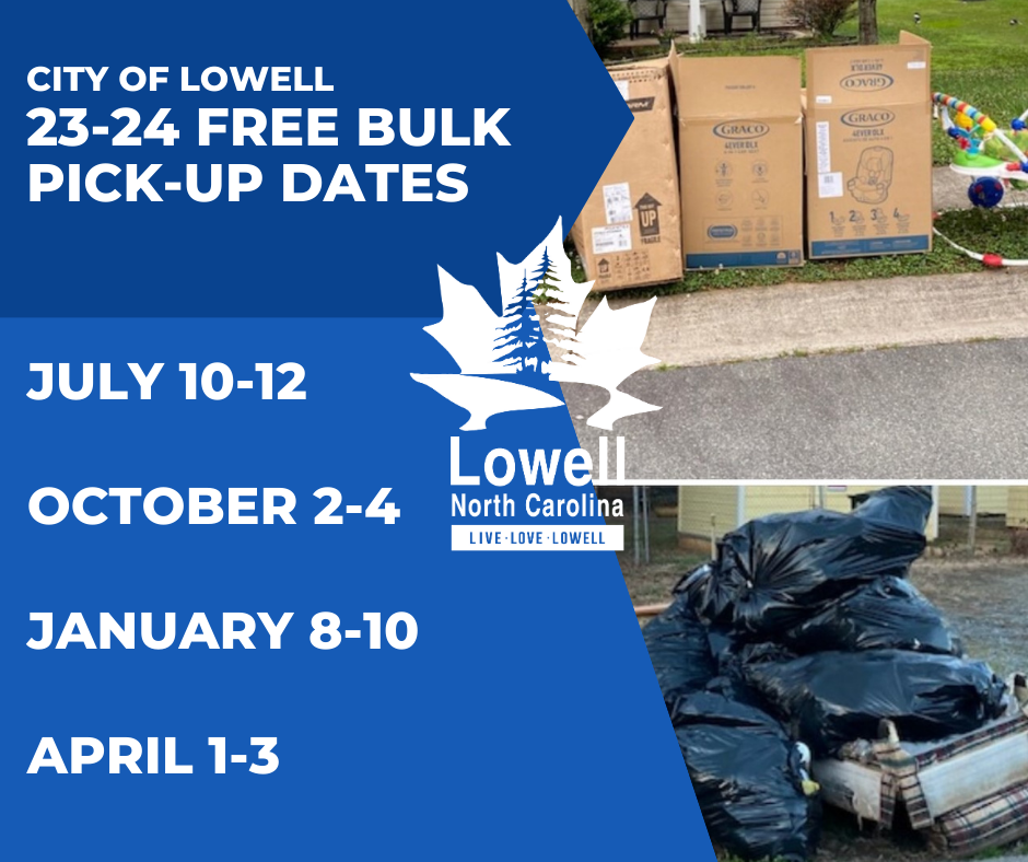 Bulk Pickup Lowell, NC