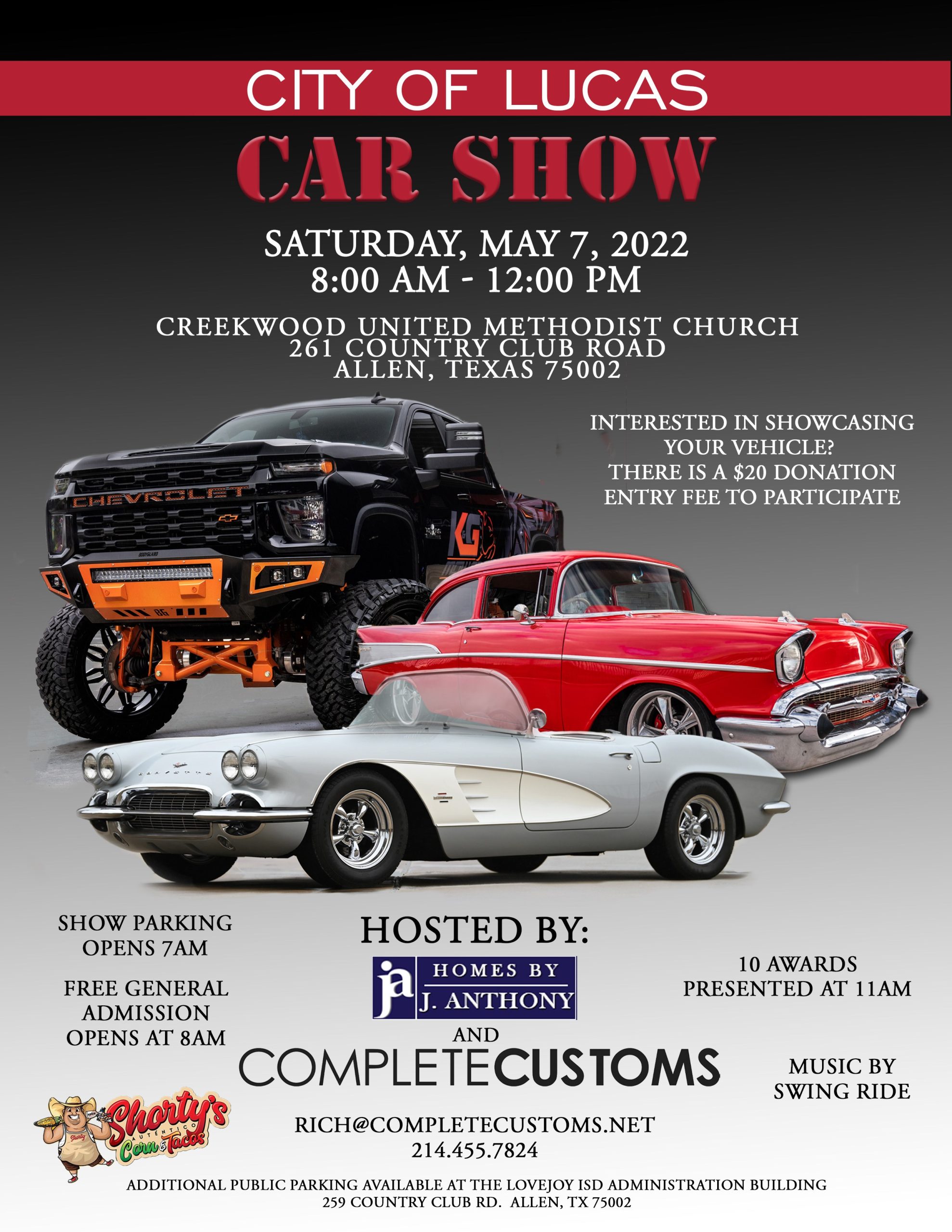 classic car show flyer