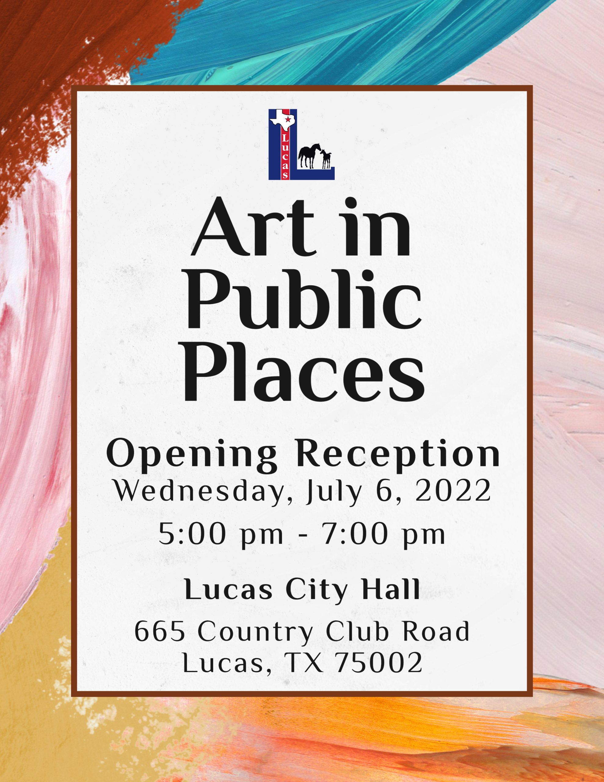 art in public places flyer