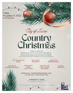 Country Christmas Flyer