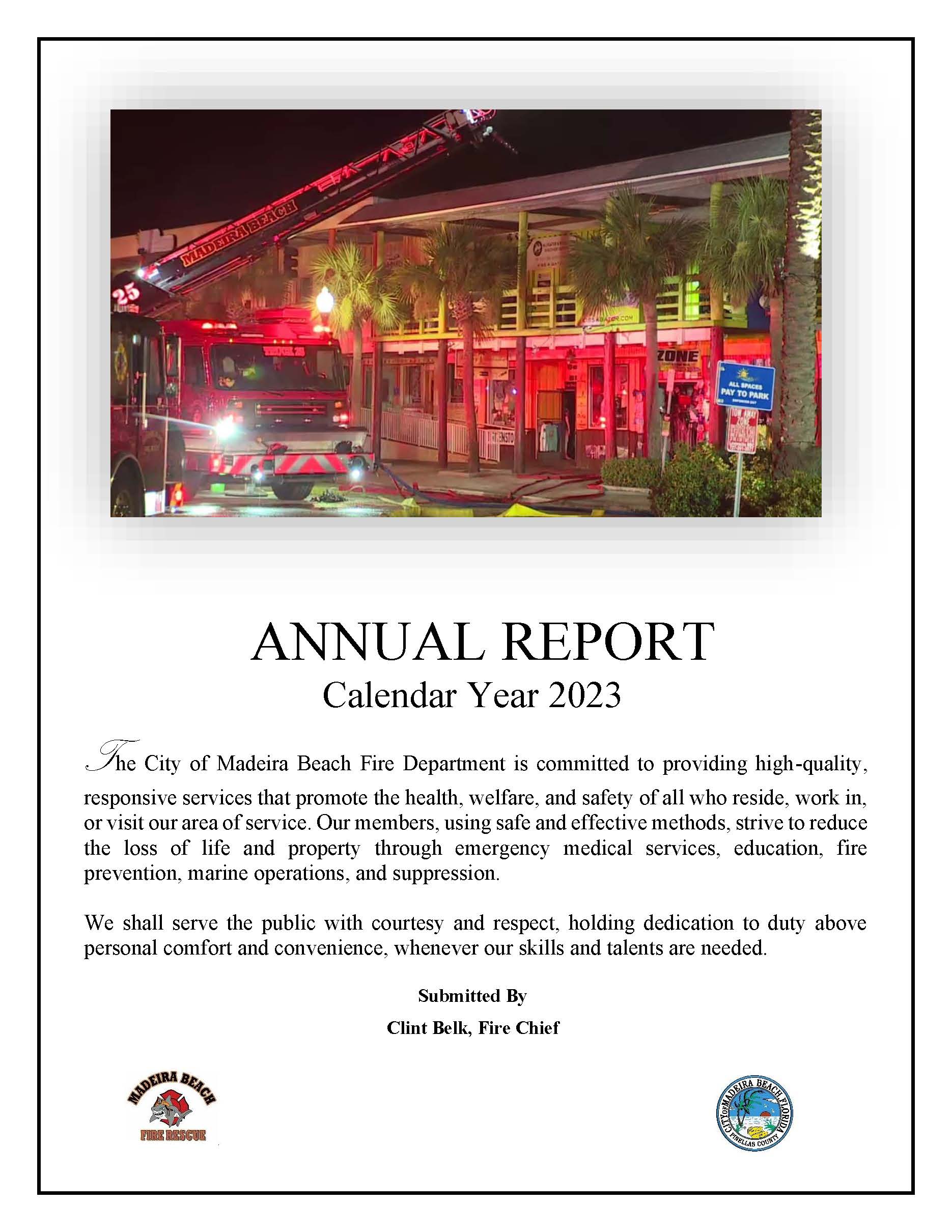 2023 MBFD Annual Report