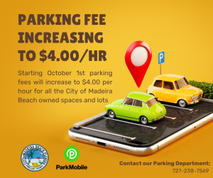 parking fee $4/hr