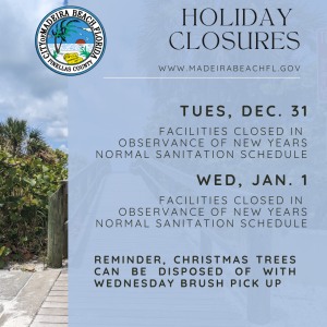 Holiday Hours