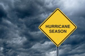 hurricane season sign