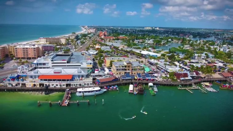 John's Pass Village - Aerial Image