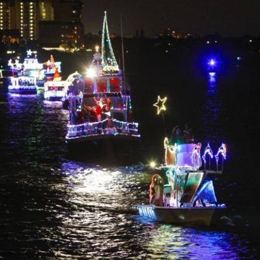 54th Annual Festival of Lights Boat Parade Madeira Beach, FL