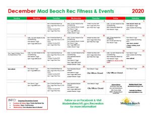 December 2020 - Fitness Calendar