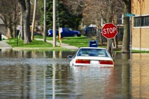 Car flooded