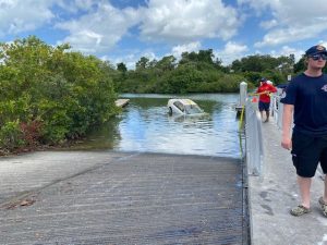 Submerged vehicle