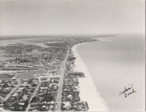 Beach aerial 1970